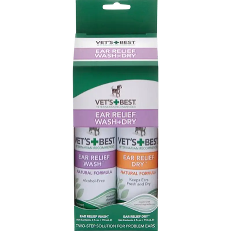 Ear Relief Wash + Dry