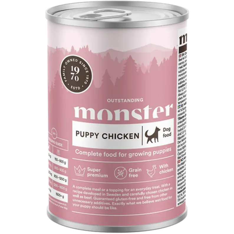 Dog Puppy Chicken/Beef Burk