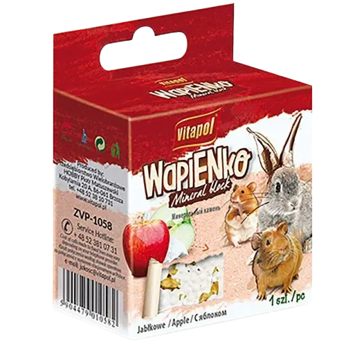 Mineralsten gnagare Äpple
