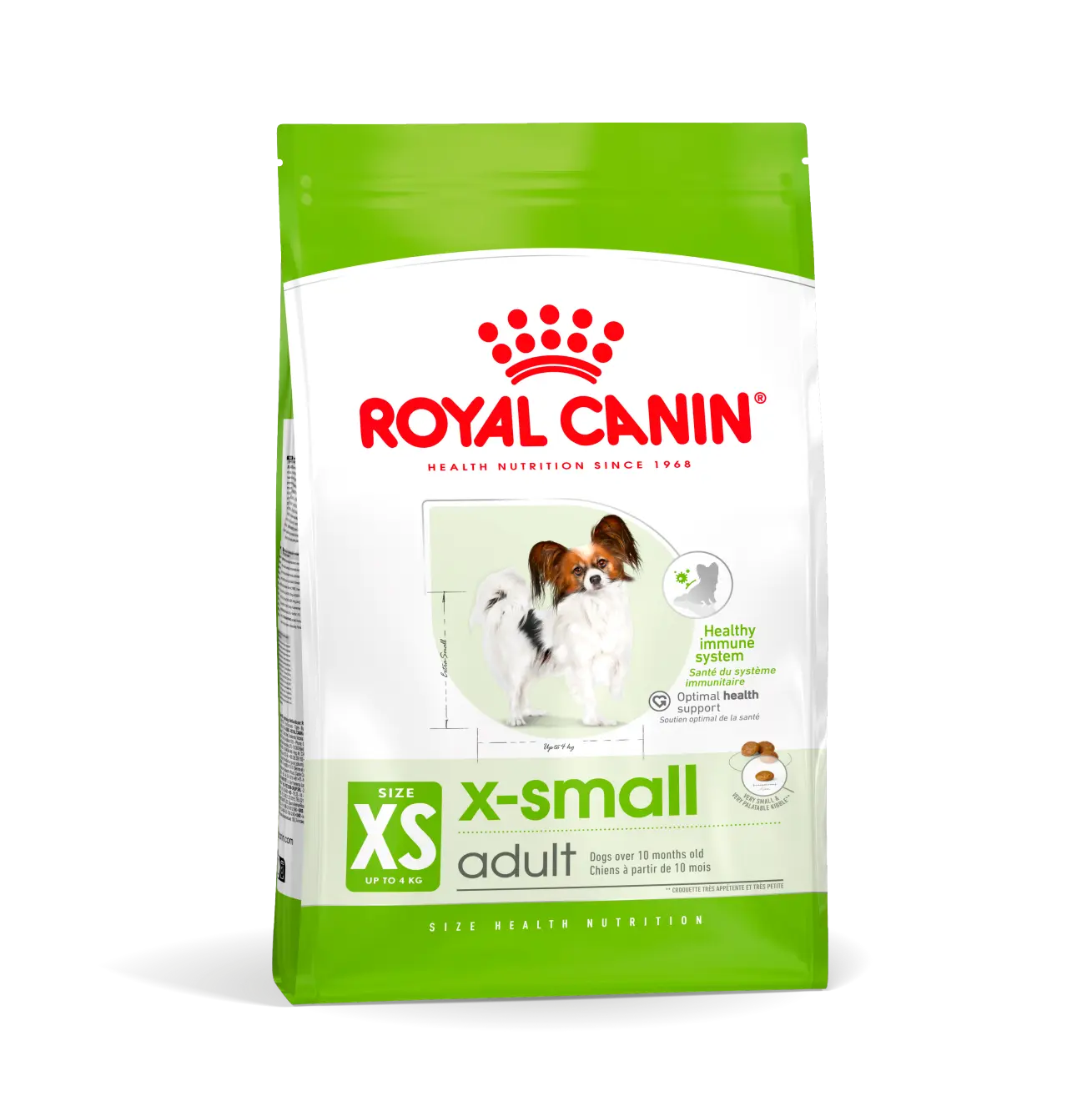 X-Small Adult Torrfoder för hund 3 kg