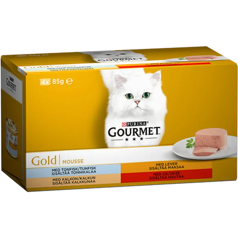 Gold mousse Selection - Menybox