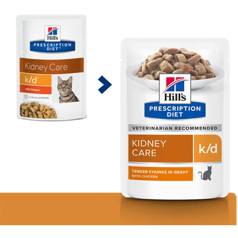 k/d Kidney Care Chicken Pouch - Wet Cat Food