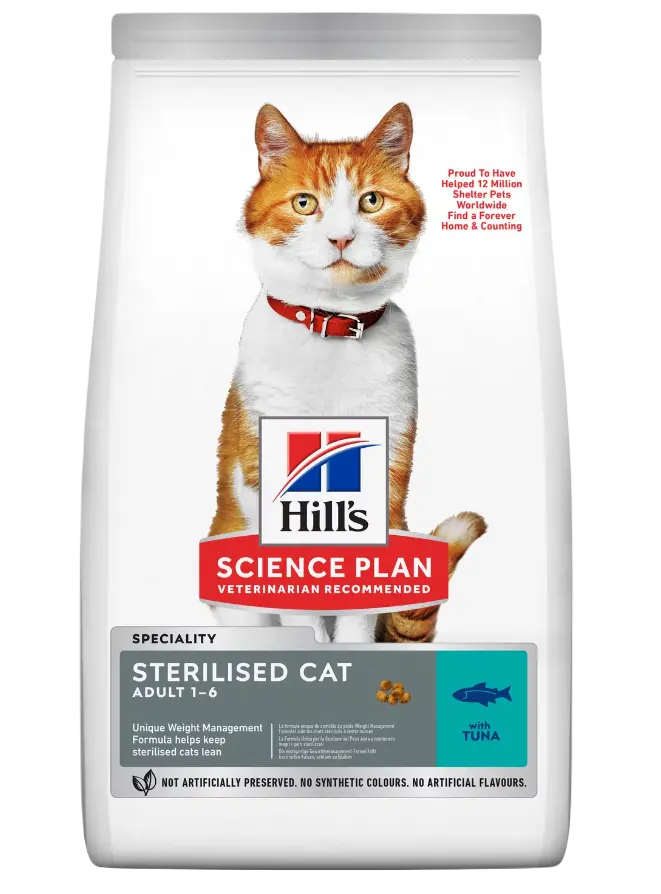 Adult Sterilised Tuna - Dry Cat Food