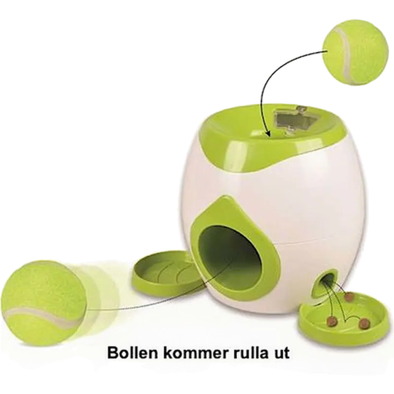 Interactive Fetch & Treat Dog Toy Wilson