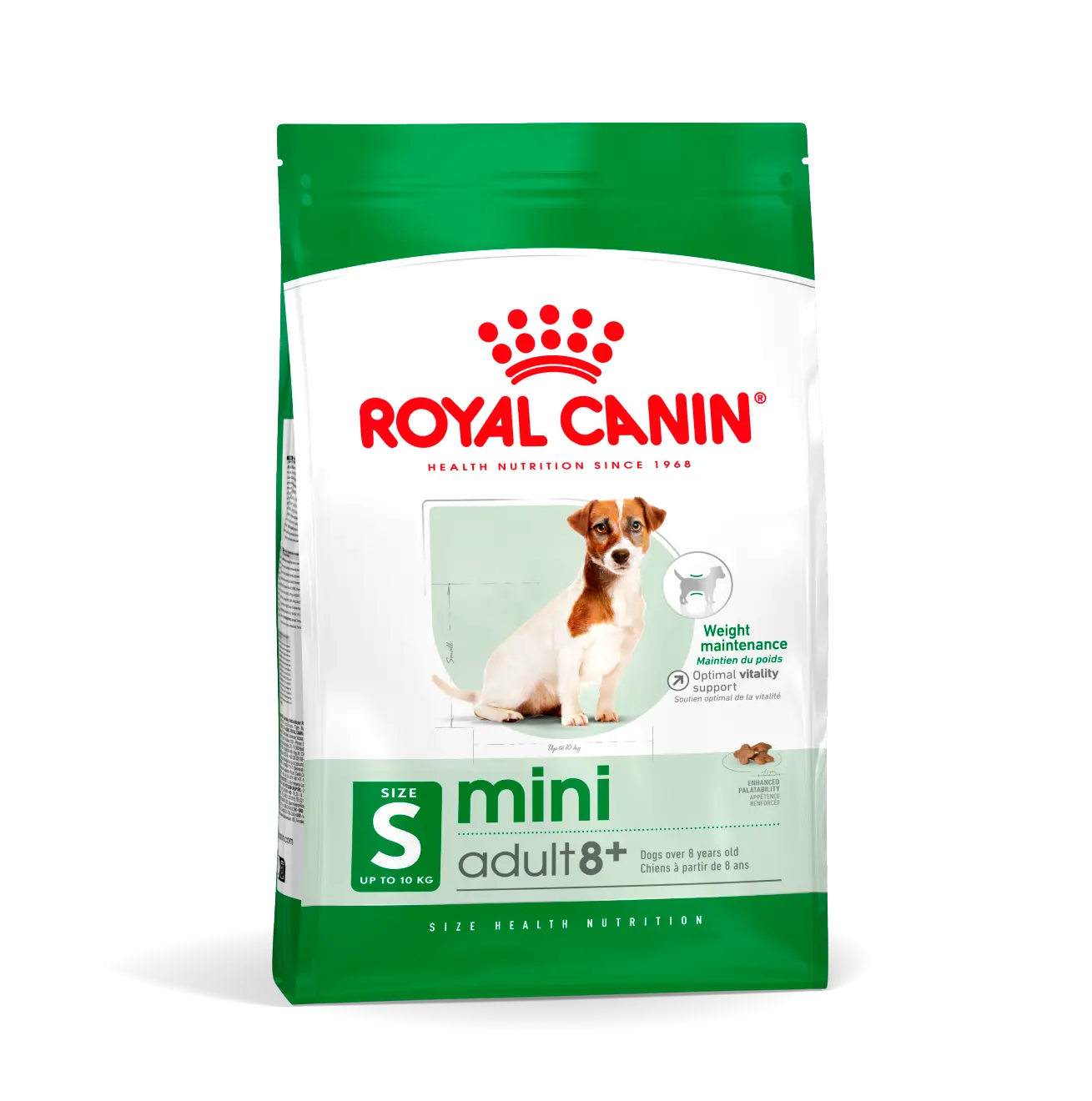 Mini 8+ Ageing Torrfoder för hund 8 kg