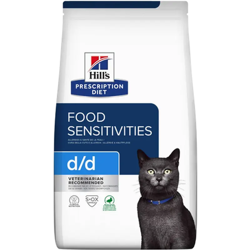 d/d Food Sensitivities Duck & Peas - Dry Cat Food