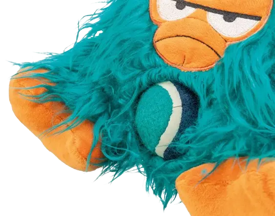 Monster med tennisboll plysch