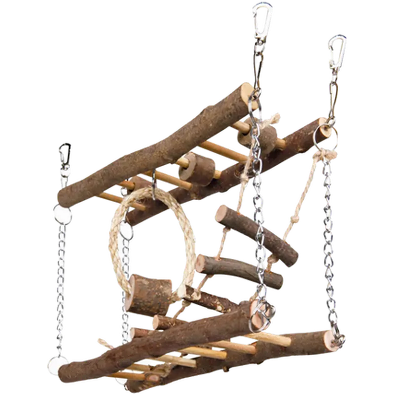 Natural Living Suspension Bridge Hamster