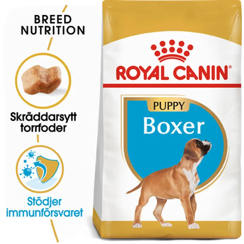 Boxer Puppy Torrfoder för hundvalp