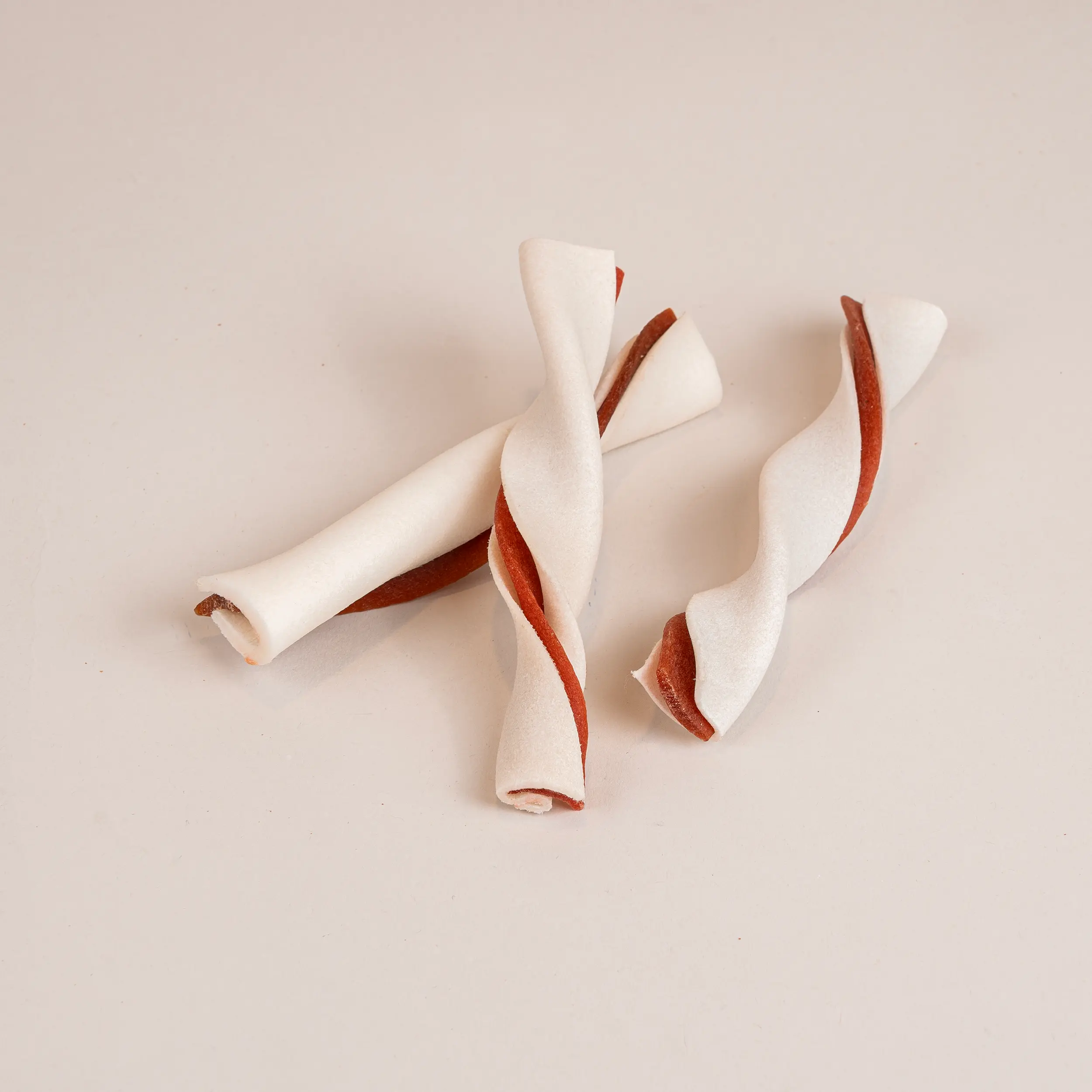 Filled Rawhide Twists - Lamb