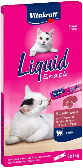 Liquid Snack Leverkorv + Biotin