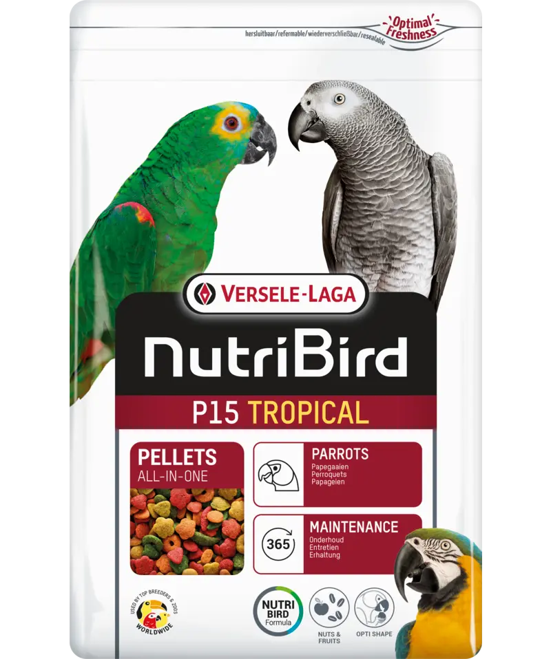 NutriBird P15 Tropical (Papegoja)