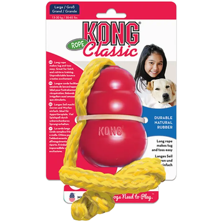 Classic With Rope Dog Toy