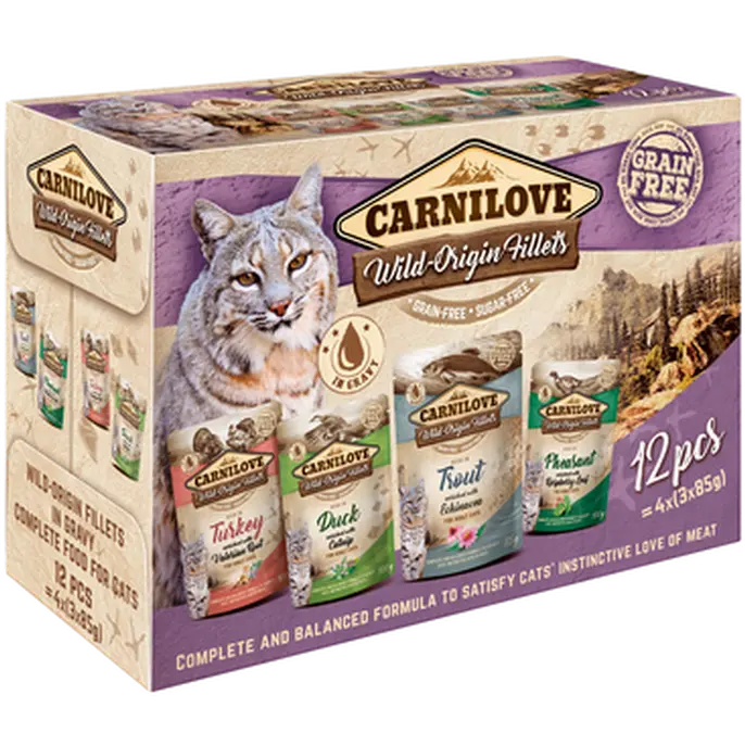 Cat Wet Food Pouch Adult Multipack