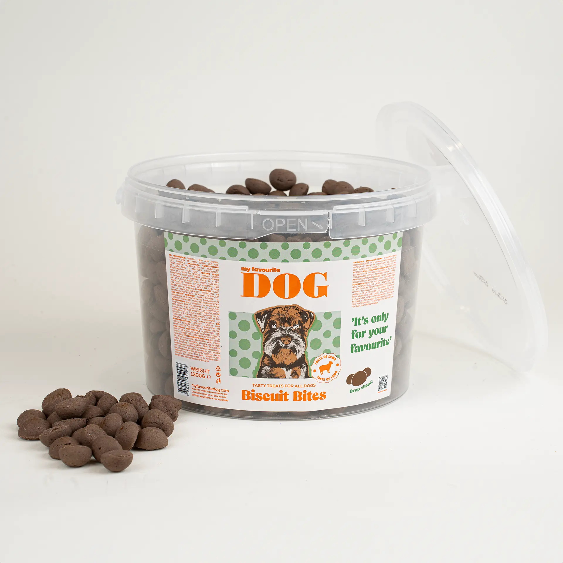 Biscuit Bites with lamb flavour