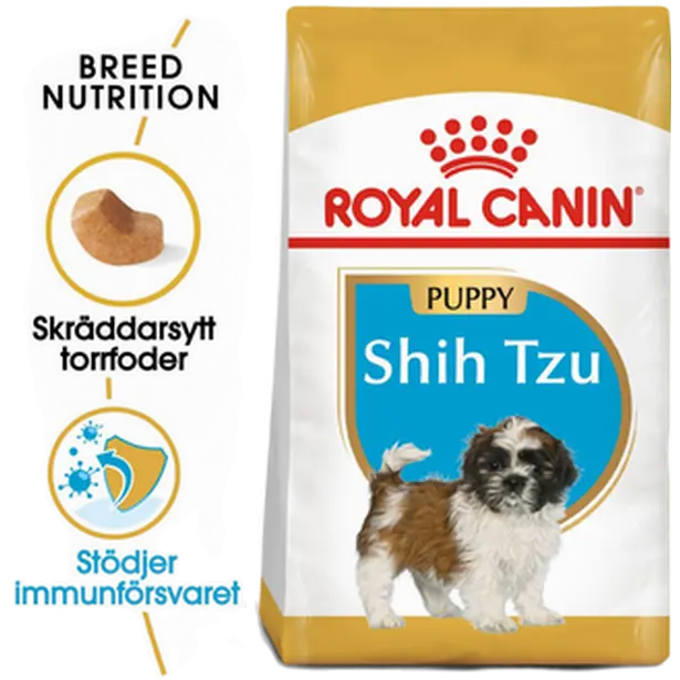 Shih Tzu Puppy Torrfoder för hundvalp