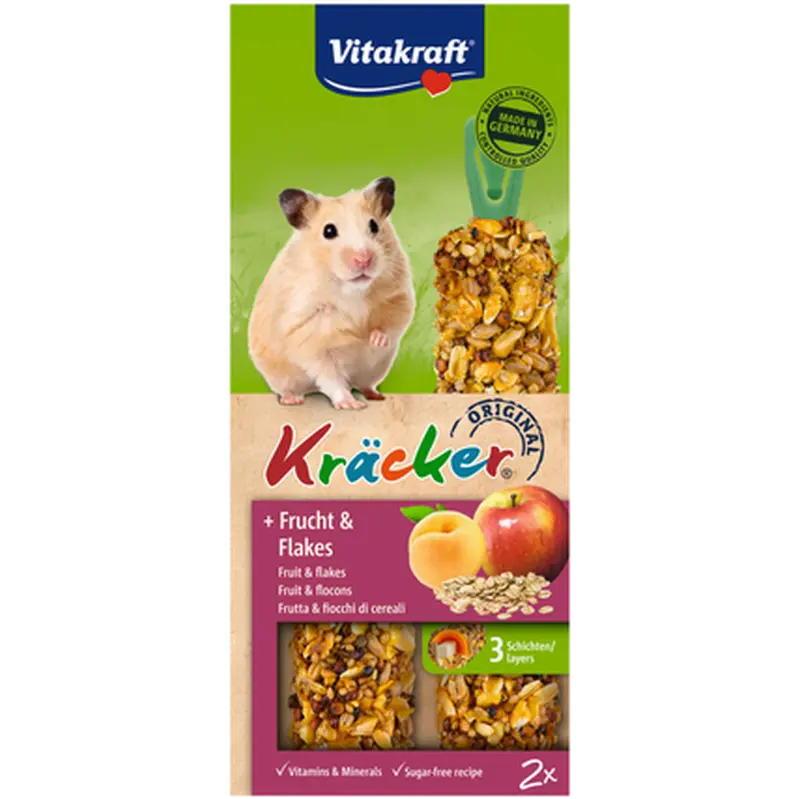 Kräcker Hamster Frukt