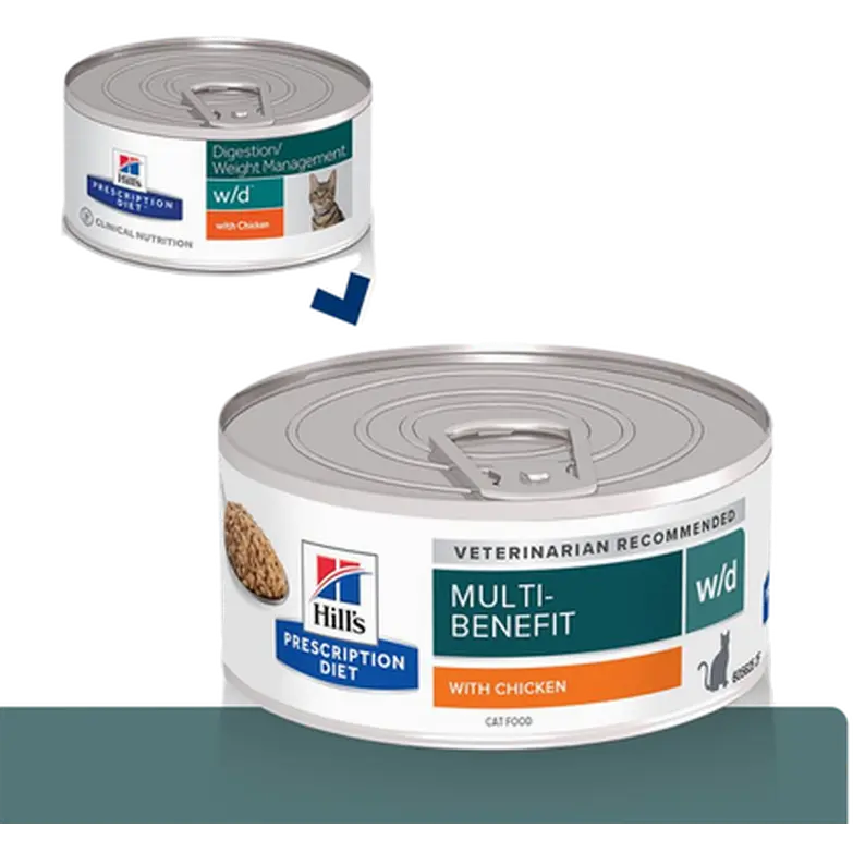 w/d Multi-Benefit Chicken Canned - Wet Cat Food