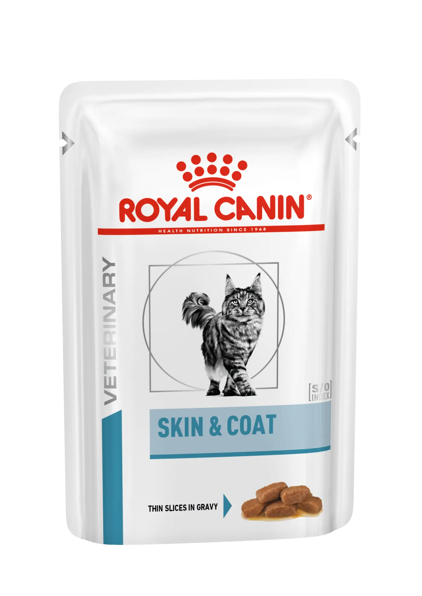 Derma Skin & Coat Pouch våtfoder för katt