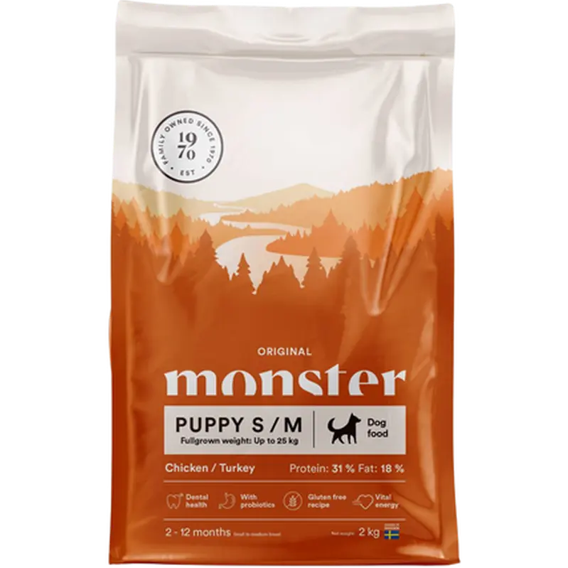 Dog Original Puppy S/M Chicken/Turkey
