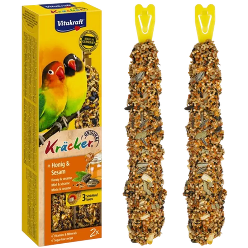 Kräcker Dvärgpapegoja Honung & Sesam