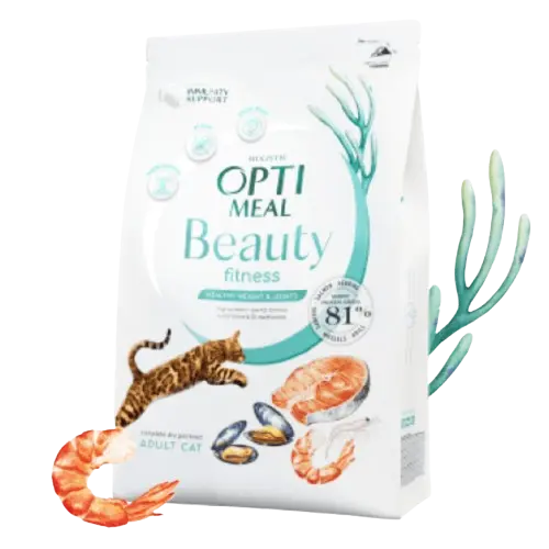 Beauty Fitness Healthy Weight No Grain Sterelized Cats Marine Super Food