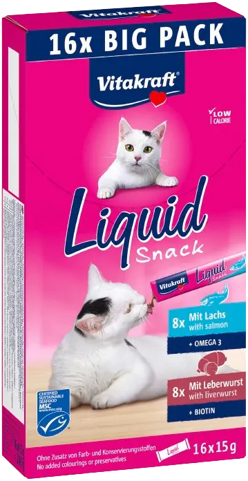 Liquid Snack Multipack lever + lax
