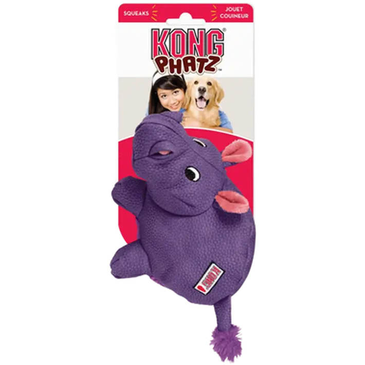 Phatz Hippo Medium Dog Toy