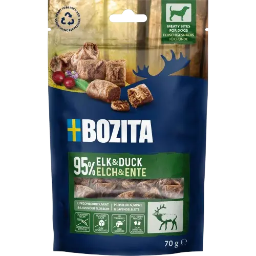 Snacks Meaty Bites Elk & Duck