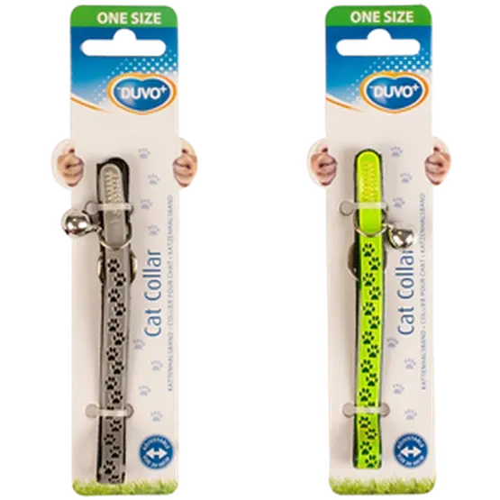 Cat Collar Reflective Paws Adjustable PVC