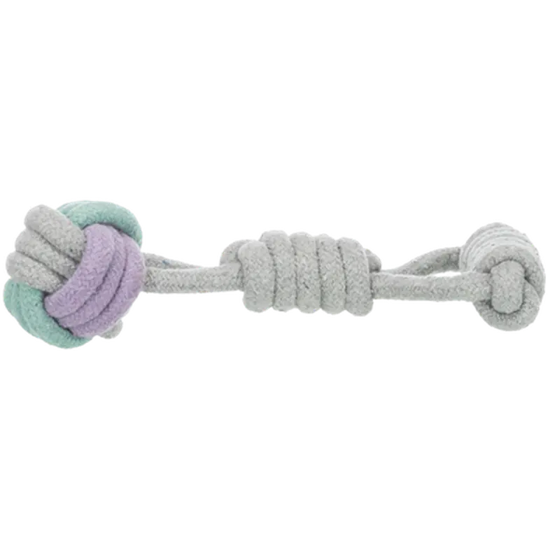 Junior Playing Rope with Woven-in Knot Ball