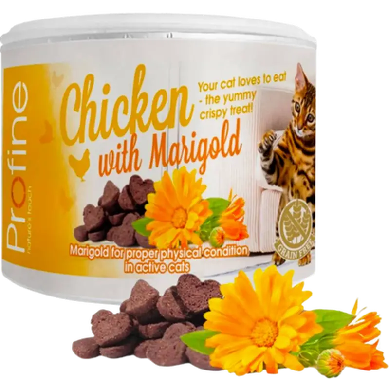 Cat Crunchy Snack Chicken & Marigold