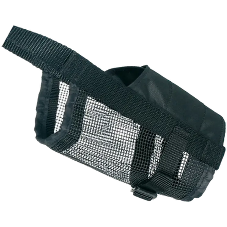 Dog Muzzle with Net Insert Polyester
