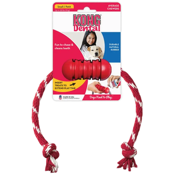Dental with Rope Dog Toy