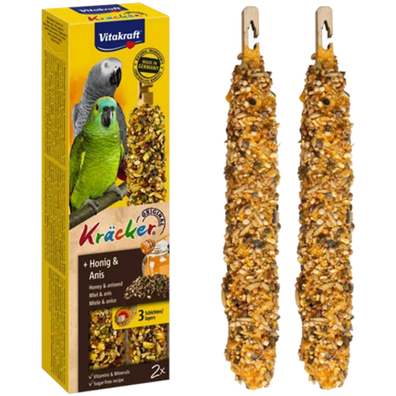 Kräcker Papegoja Honung & Anis