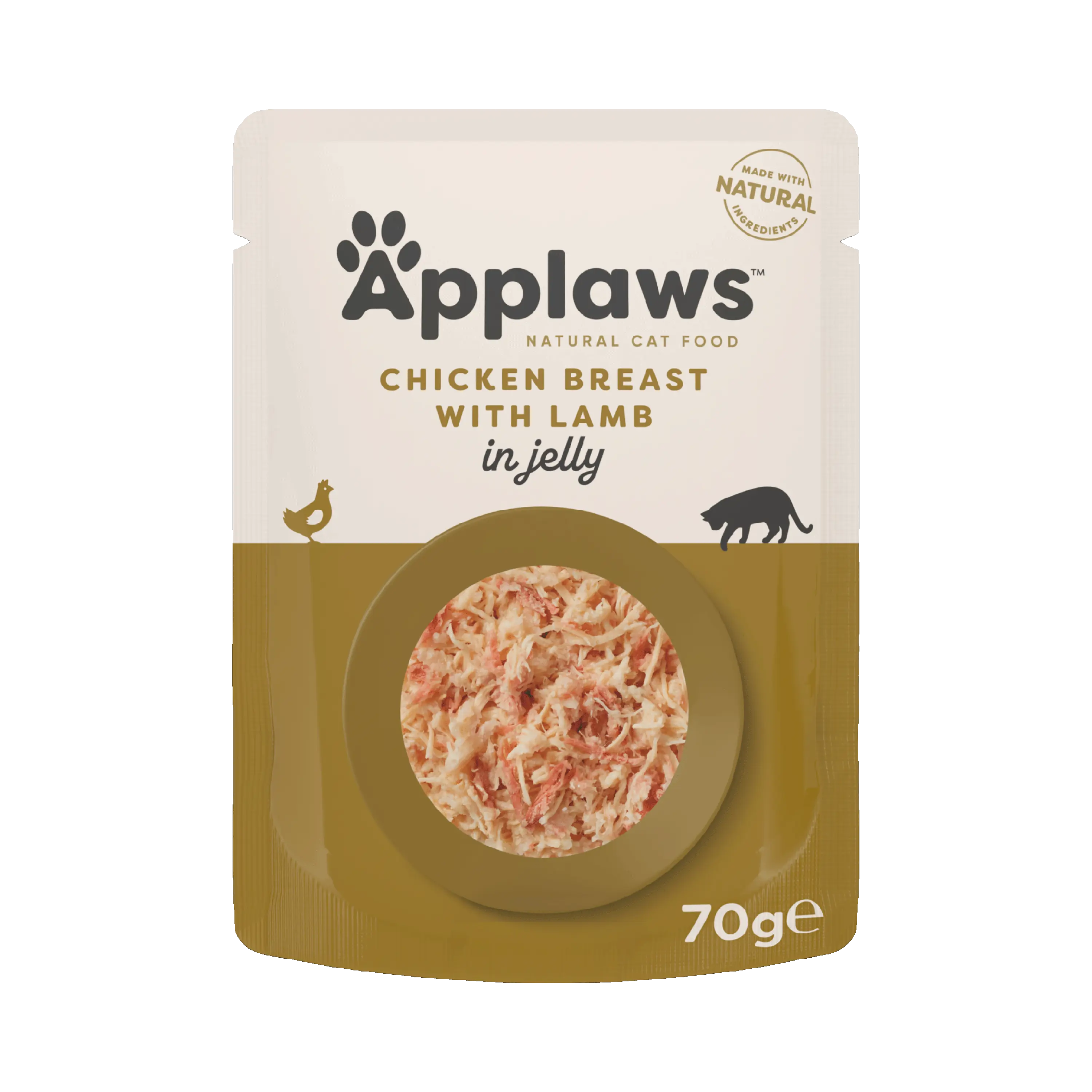 Cat Pouch Chicken + Lamb Gelé