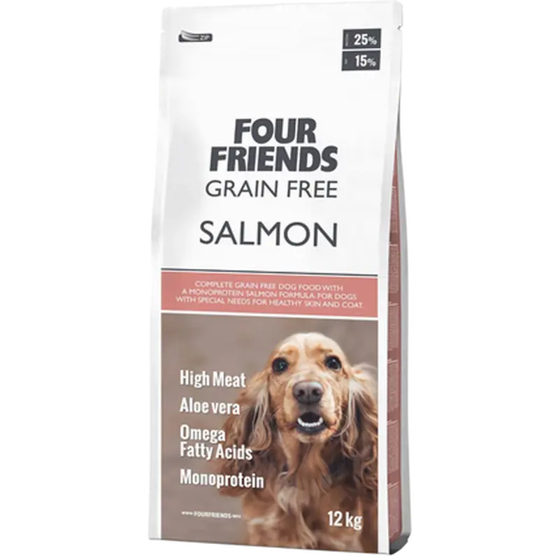 Dog Grain Free Salmon - Derma Coat