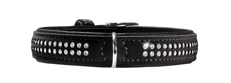 Hundhalsband Softie Deluxe Svart