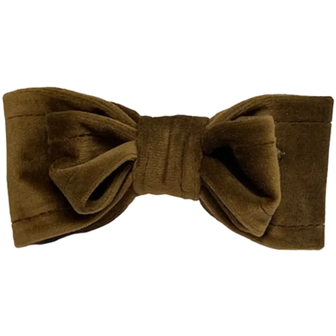 Rosett/Fluga Bow Tie Velvet - Sammet Choklad