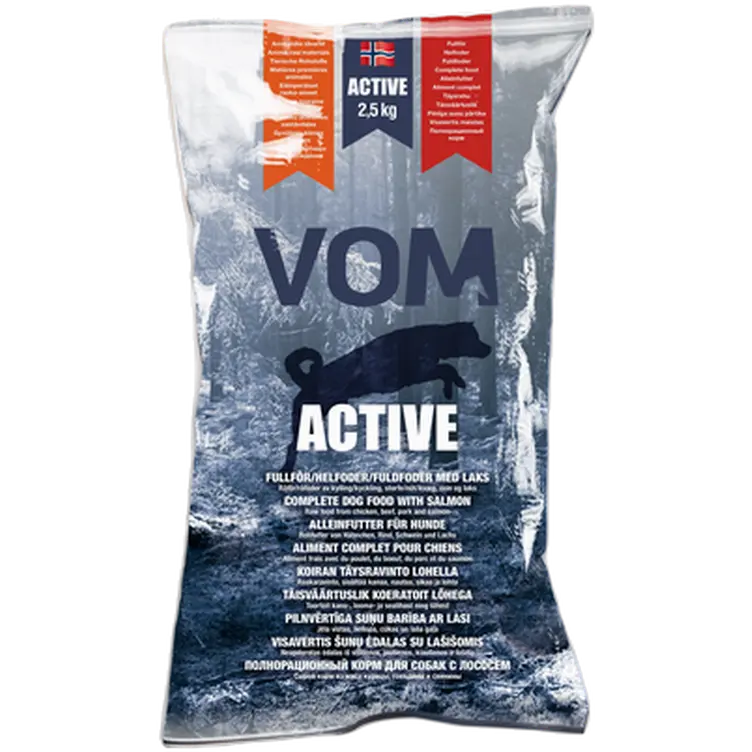 Active Helfoder med Lax Köttbullar/Block