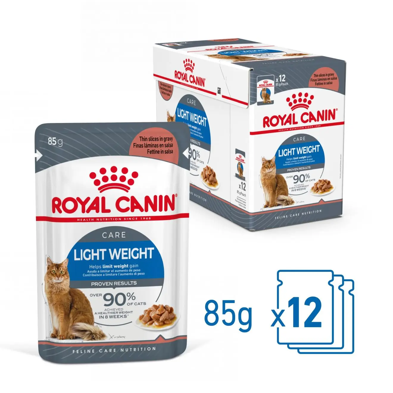 Light Weight Care Gravy Adult Våtfoder för katt