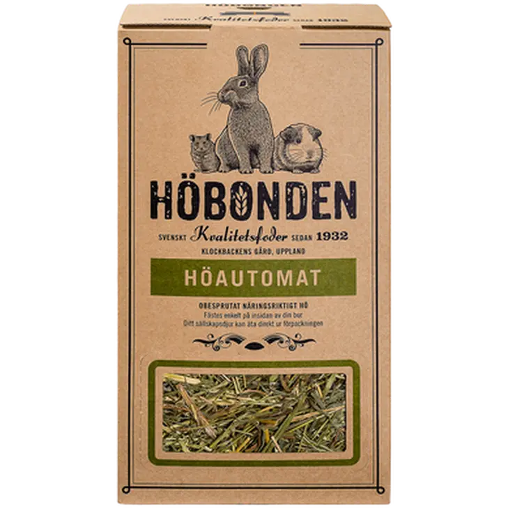 Höautomat med Hö