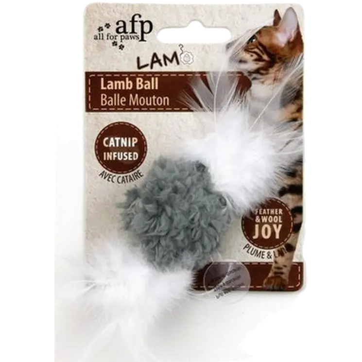 LAM Lamb Ball Cat Toy