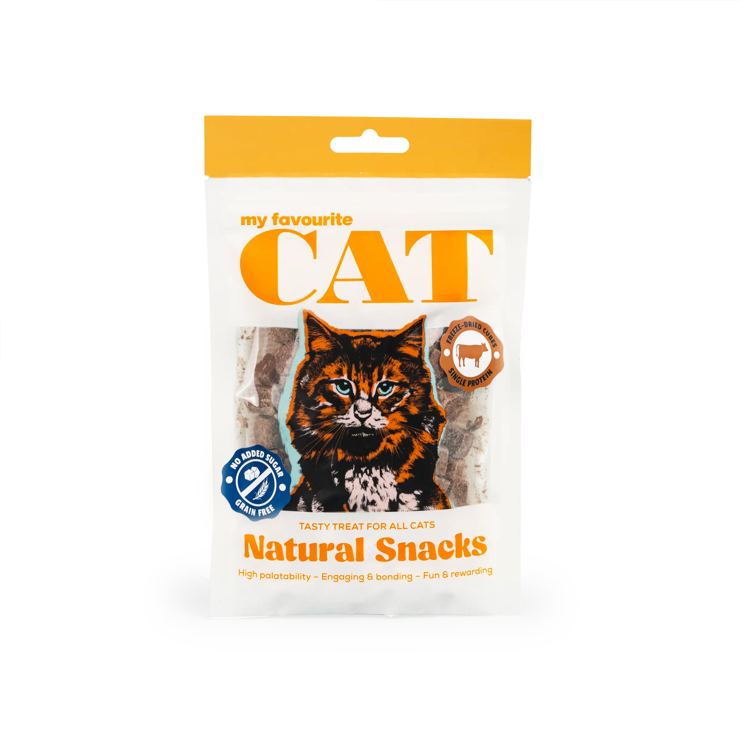 Freeze-dried Beef Cat Cubes
