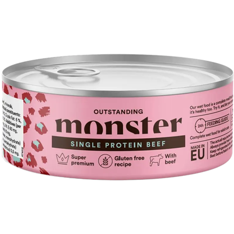 Cat Adult Single Beef Burk