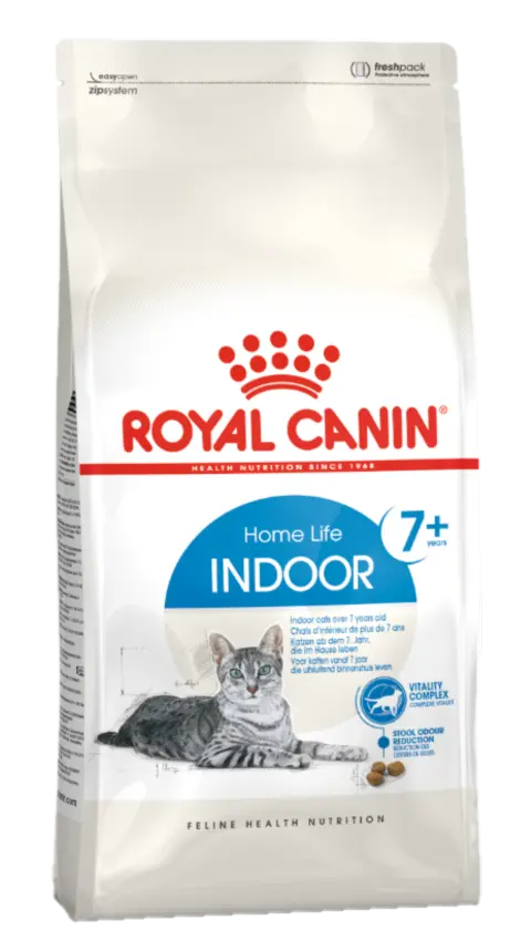Indoor 7+ Ageing Torrfoder för katt 1,5 kg