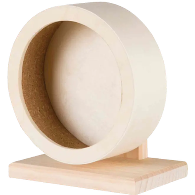 Natural Living Wooden Exercise Wheel