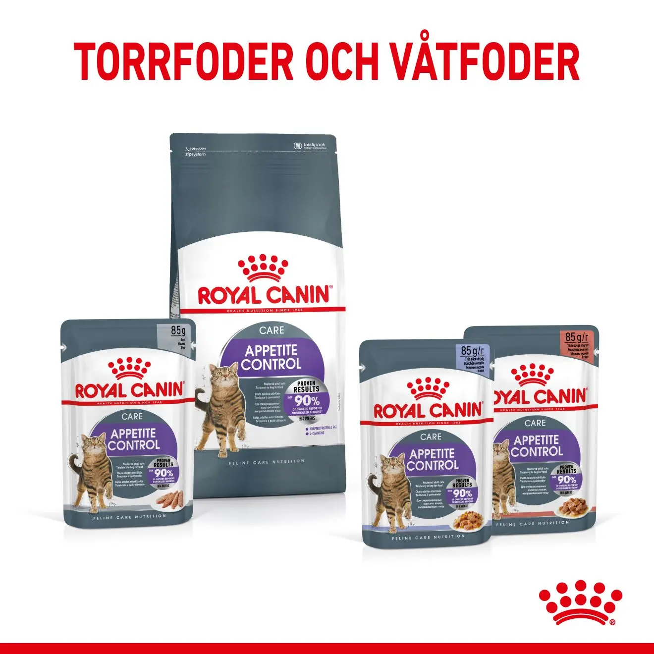 Appetite Control Care Adult Torrfoder för katt