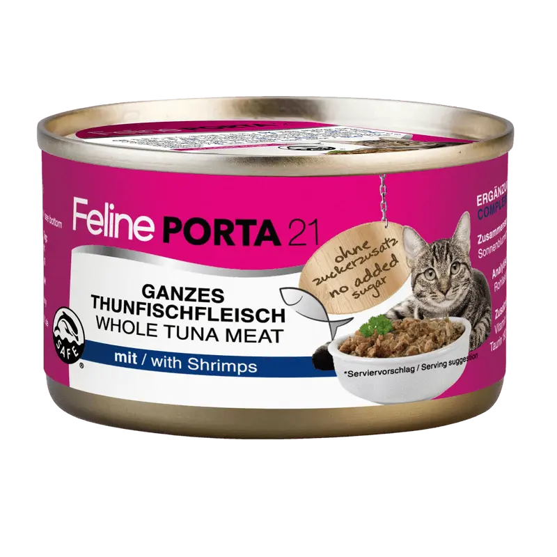 Feline Tuna with Shrimps