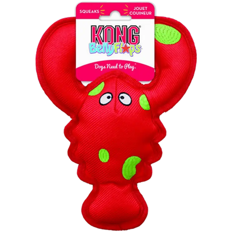 Belly Flops Lobster Dog Toy